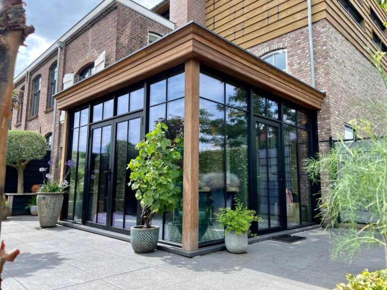 Steel look veranda Gesbo